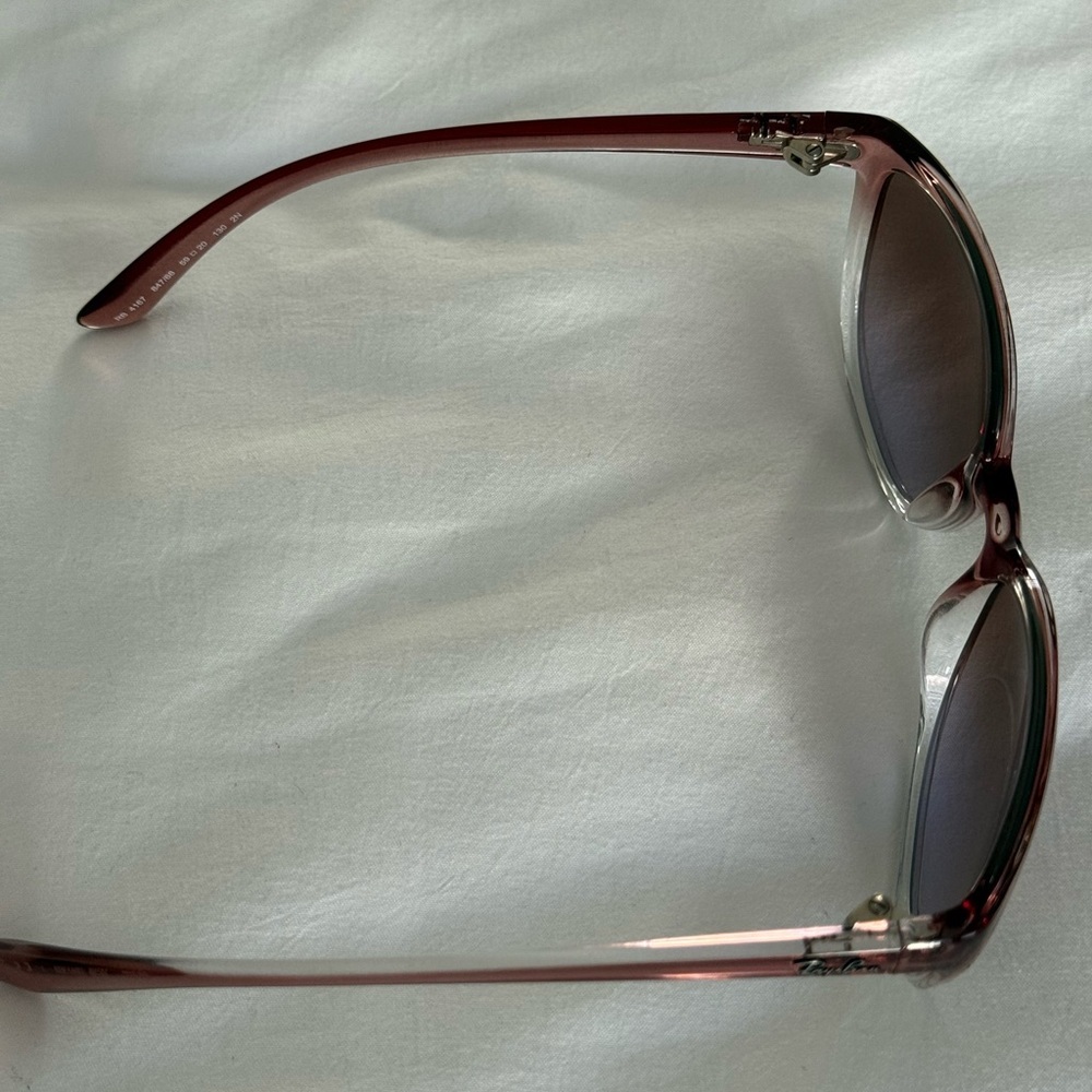 Ray-Ban Rose-Tinted Sunglasses - Picture 5 of 9